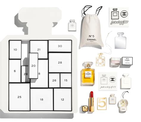 chanel no 5 advent calendar.